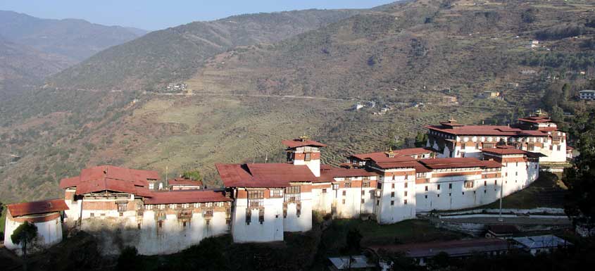 Trongsa monastery 